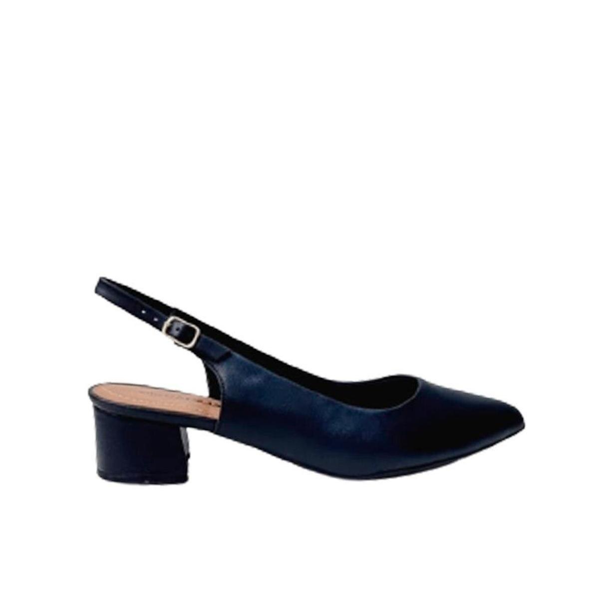 Sapato Chanel Piccadilly Preto - Preto | Netshoes