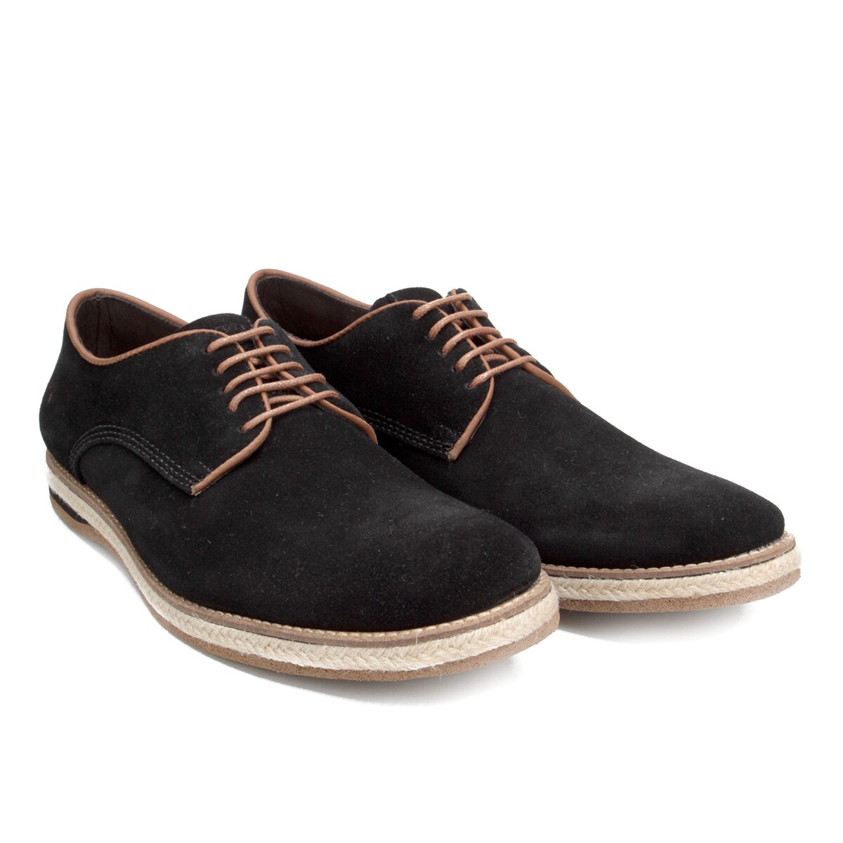 Sapato Couro Casual Reserva Rafa Nobuck Masculino - Preto | Netshoes