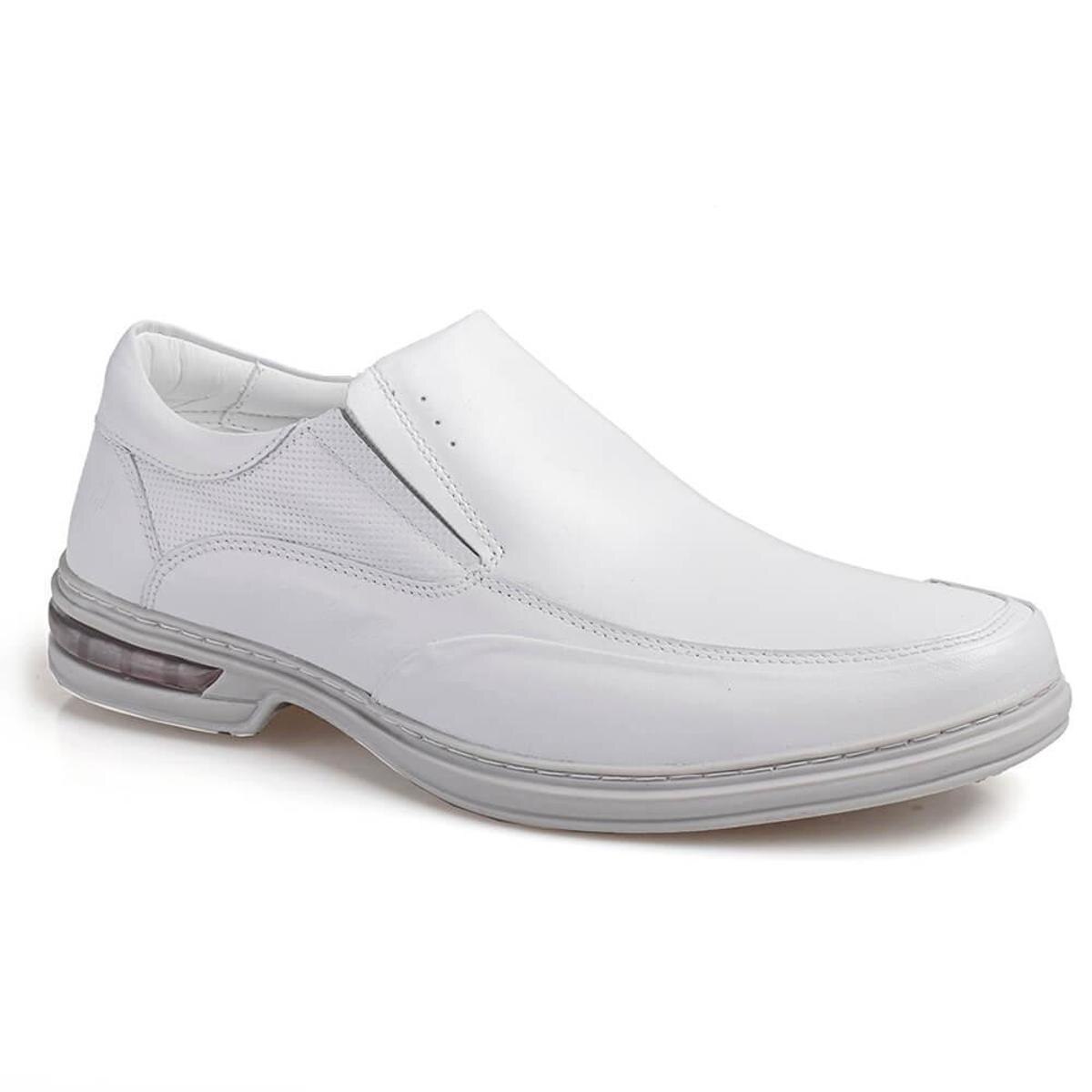 Sapato Couro Rafarillo Masculino Duo Air Conforto Dia a Dia | Netshoes