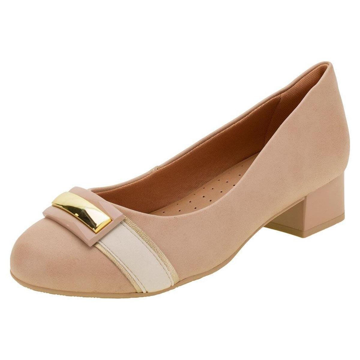 Sapato feminino salto baixo comfortflex Clearance