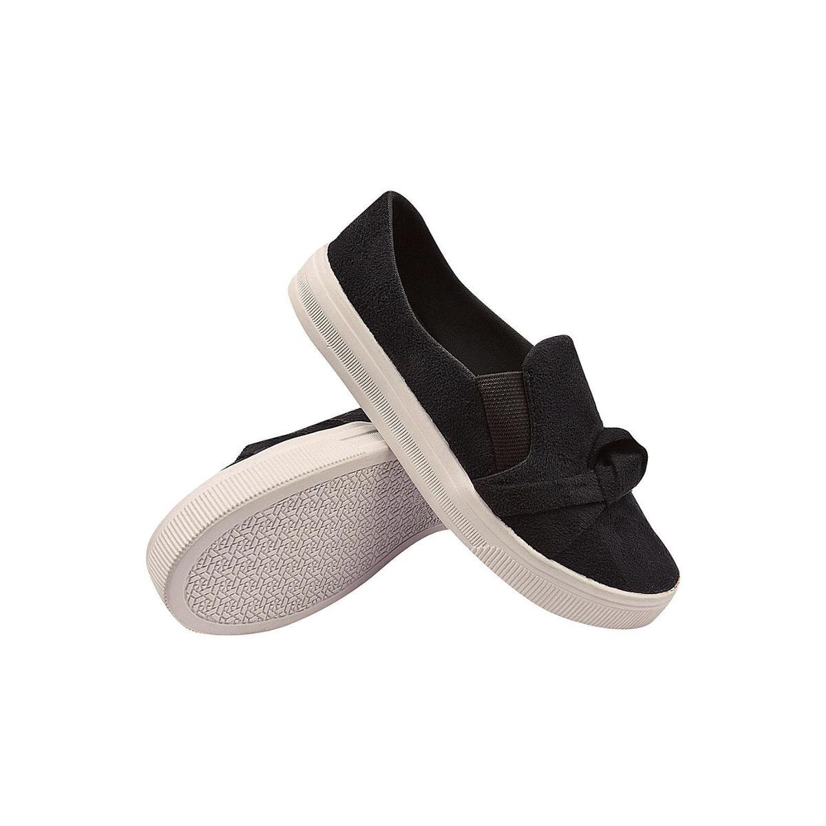 Sapato Feminino Tenis Ciclismo Básico e Confortável Envio Ag - Preto |  Netshoes