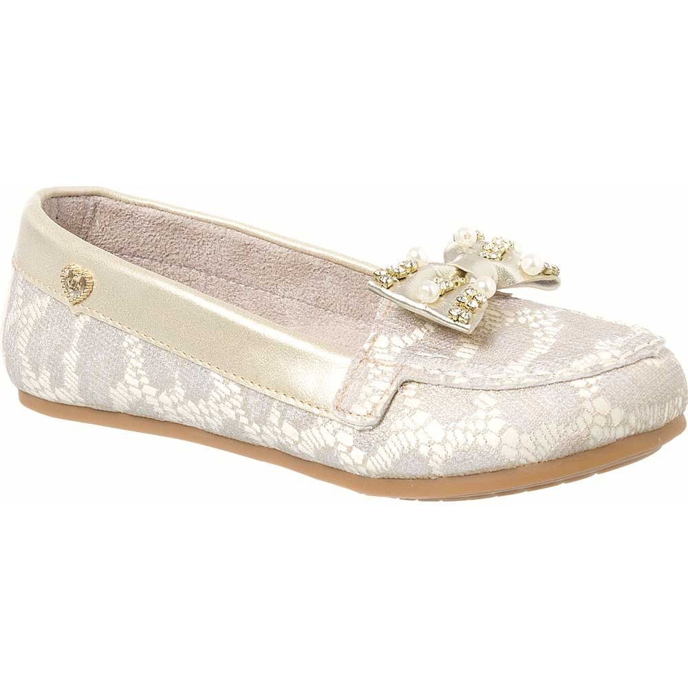 sapato infantil off white