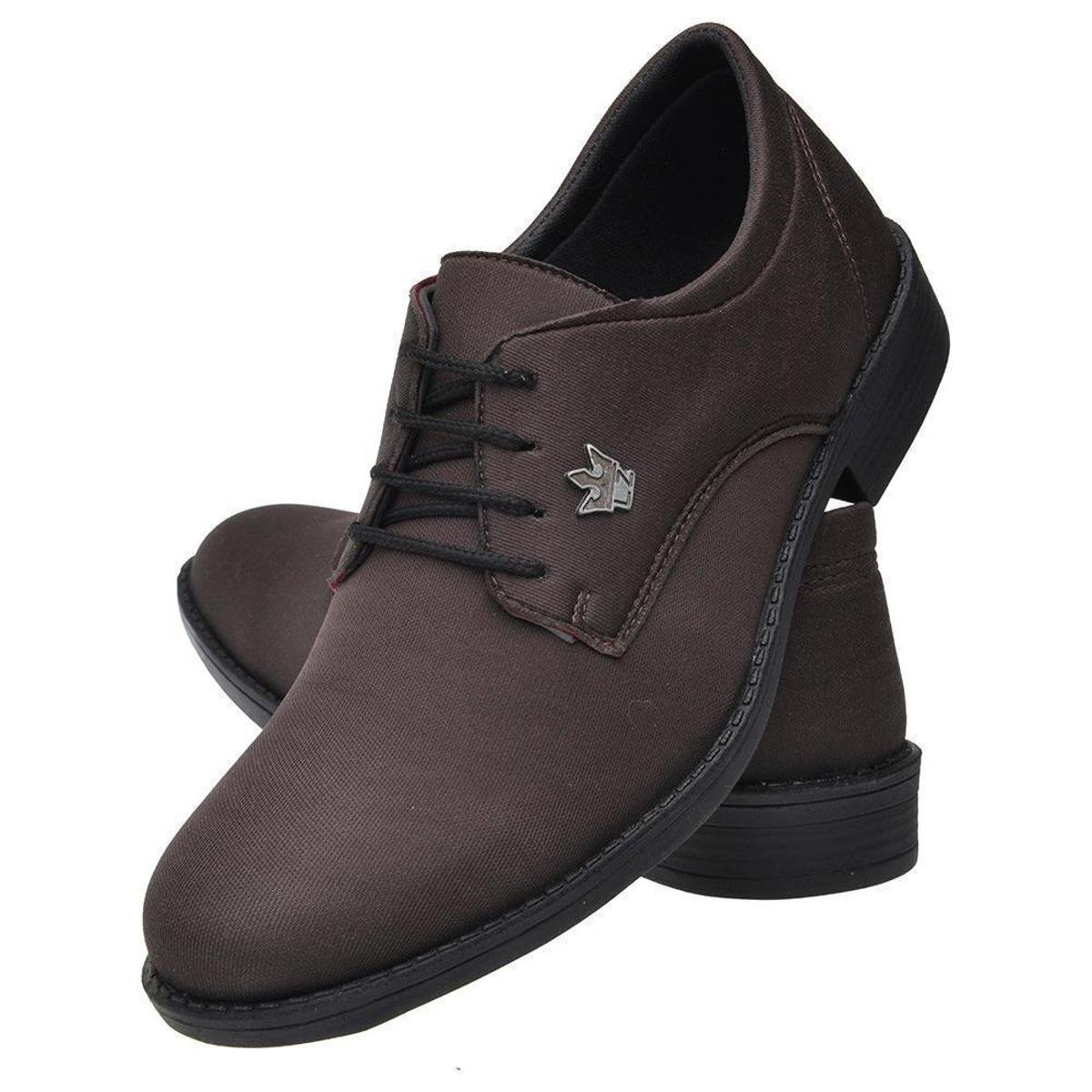 Sapato Masculino Modelo Oxford Sintético Macio Confortável Menor preço em Sapato Masculino Modelo Oxford Sintético Macio Confortável
