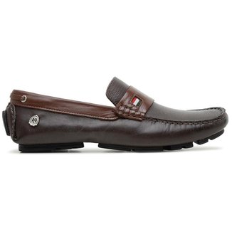 Sapato Mocassim em Couro Masculino Vitara