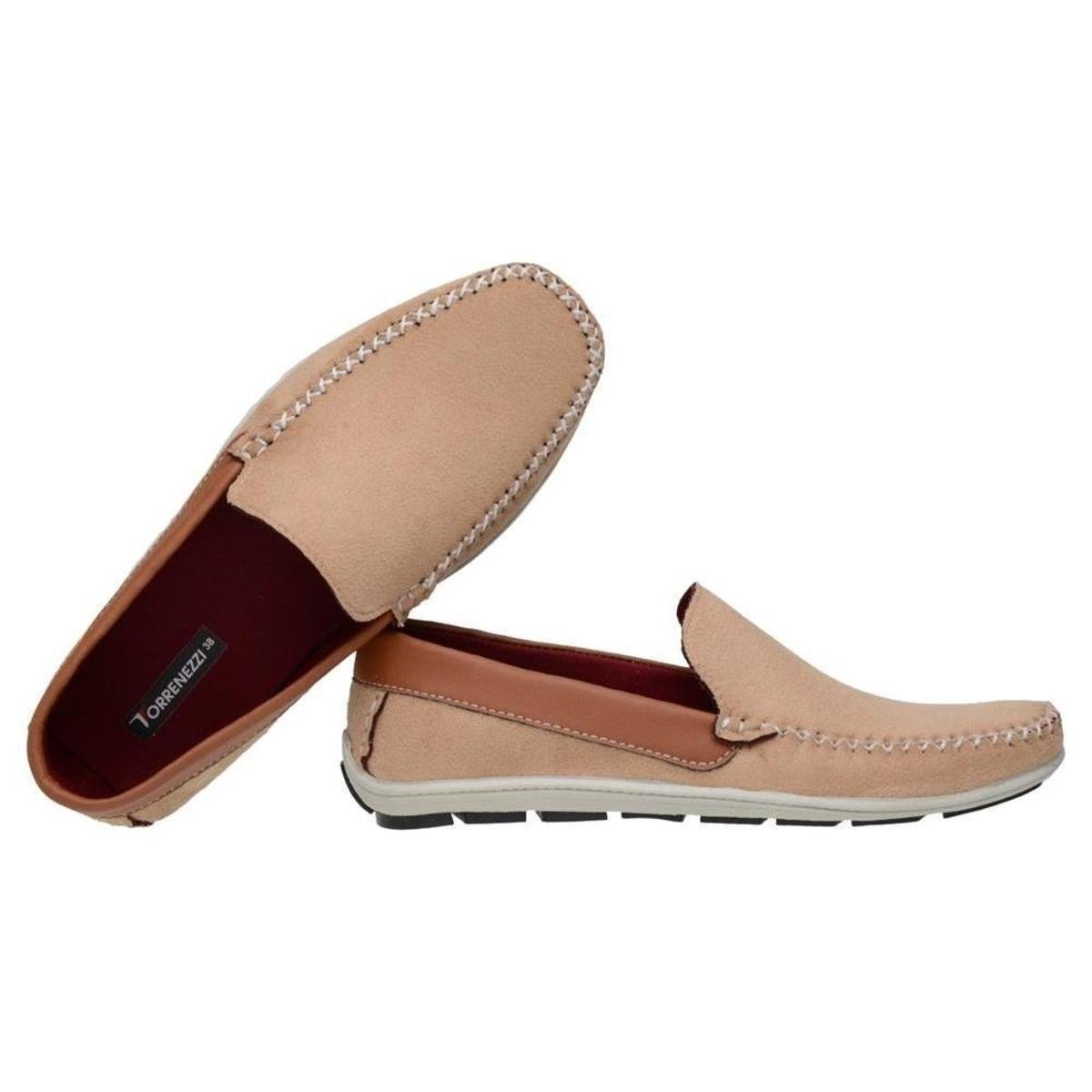 Sapato Mocassim Docksider Em Couro - G110 - Cafe - Café | Netshoes