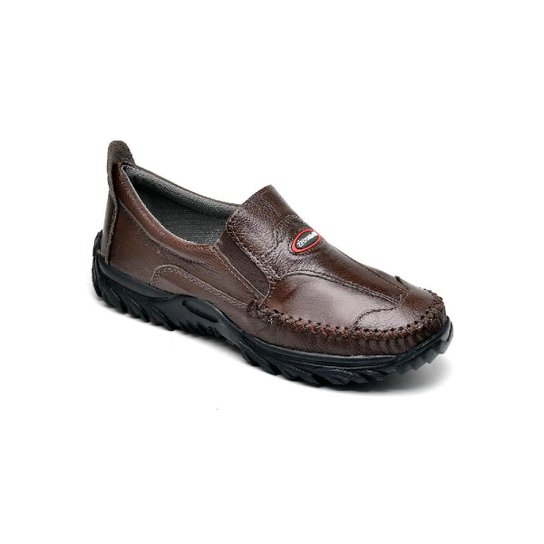 Sapato Mocassim Masculino Couro Macio Resistente Conforto - Marrom é ruim? Sapato Mocassim Masculino Couro Macio Resistente Conforto - Marrom é boa?