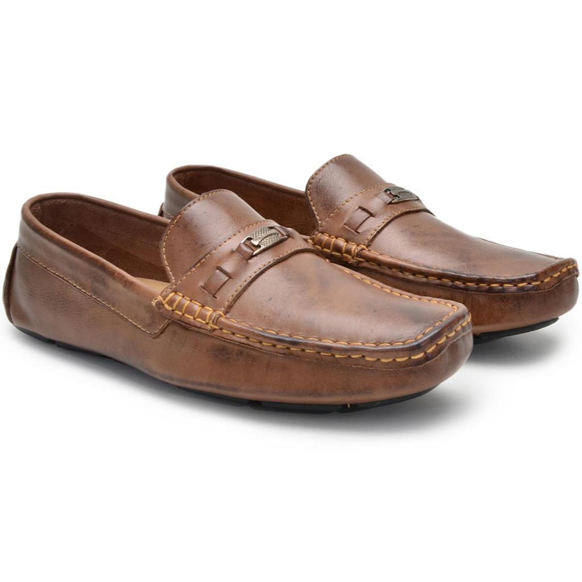 Sapato Dockside Masculino Maria Trevo Mocassim - Marrom | Netshoes
