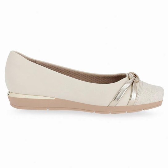 Sapato Piccadilly Maxi Feminino Bico Quadrado 147288 2 - Nude Menor preço em Sapato Piccadilly Maxi Feminino Bico Quadrado 147288 2 - Nude