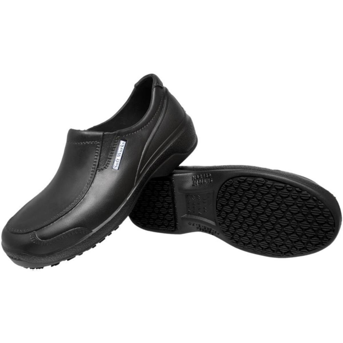 Sapato Profissional EPI CA Antiderrapante Hospital Conforto - Preto |  Netshoes