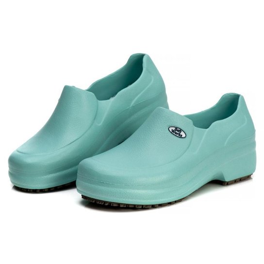 Sapato Profissional Soft Works Antiderrapante Com CA - BB65 - Verde claro