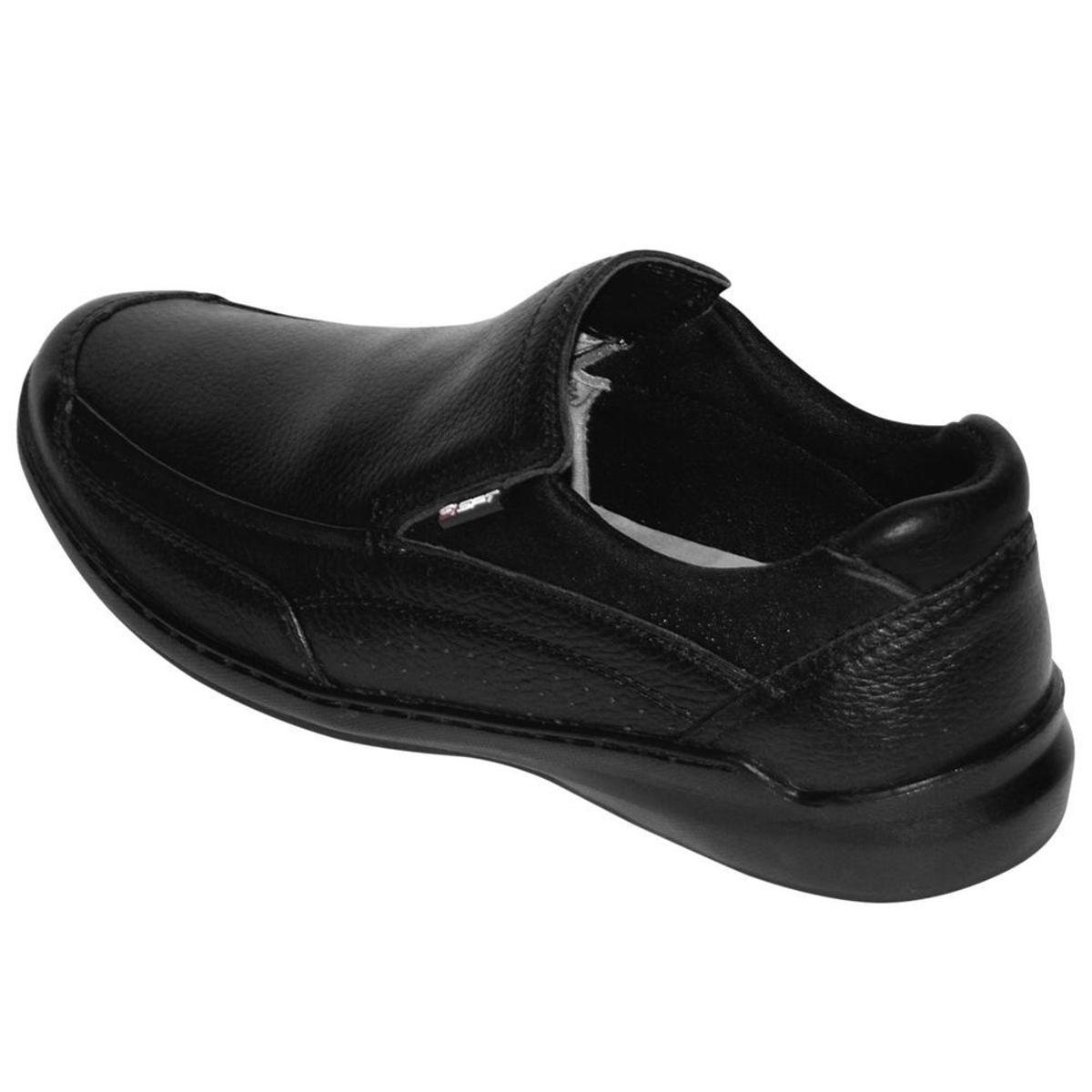 Sapato Sapatoterapia Ortopédico Versailles - Preto | Netshoes