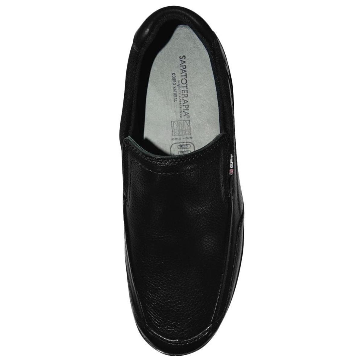 Sapato Sapatoterapia Ortopédico Versailles - Preto | Netshoes
