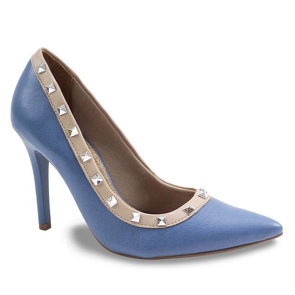 Sapato Scarpin Feminino com Spikes Via Marte | Netshoes
