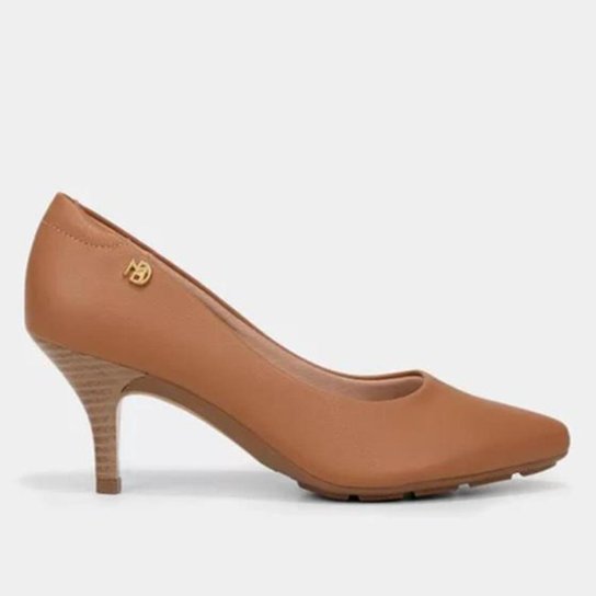 Sapato Scarpin Salto Médio Feminino Modare 7013.566 - MODARE - Laranja Menor preço em Sapato Scarpin Salto Médio Feminino Modare 7013.566 - MODARE - Laranja