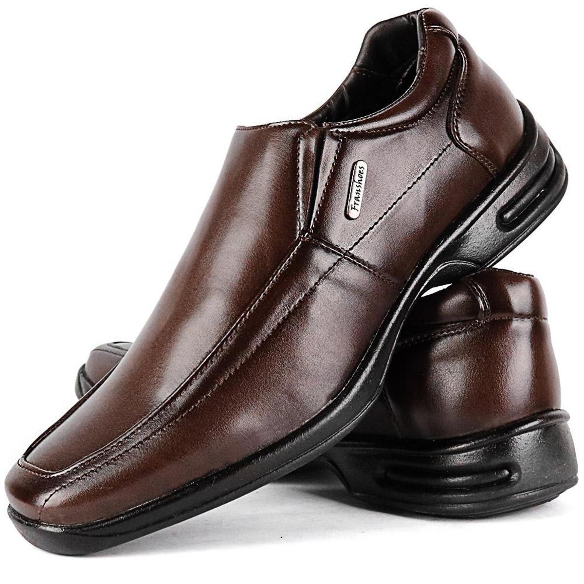 Sapato Social Casual Masculino Confortável, Macio e Moderno - Marrom |  Netshoes