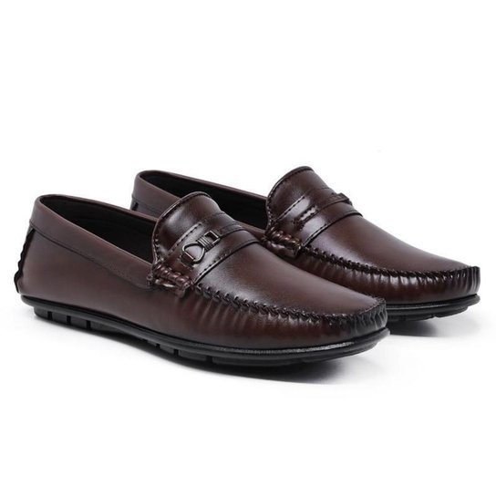 Sapato Social Casual Mocassim Super Leve Macio Flexível e Anatômico - Marrom é ruim? Sapato Social Casual Mocassim Super Leve Macio Flexível e Anatômico - Marrom é boa?