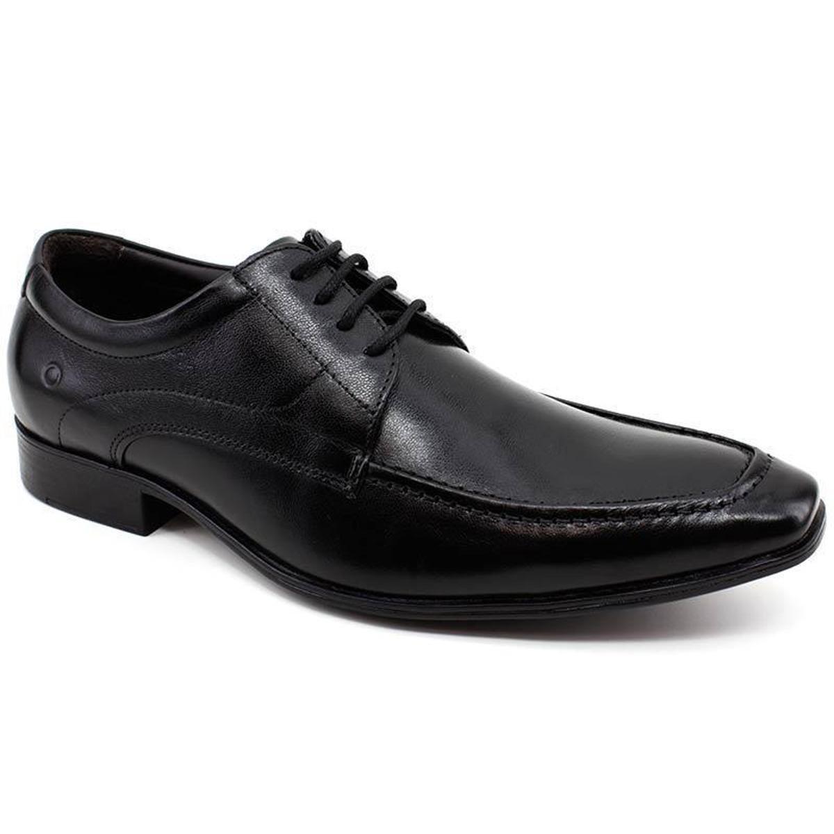 Sapato Social Democrata Bellagio Masculino - Preto | Netshoes