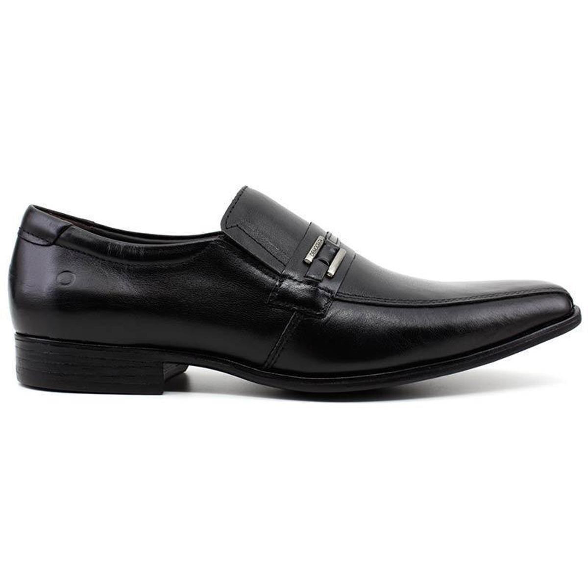 Sapato Social Democrata Prime Masculino - Preto | Netshoes