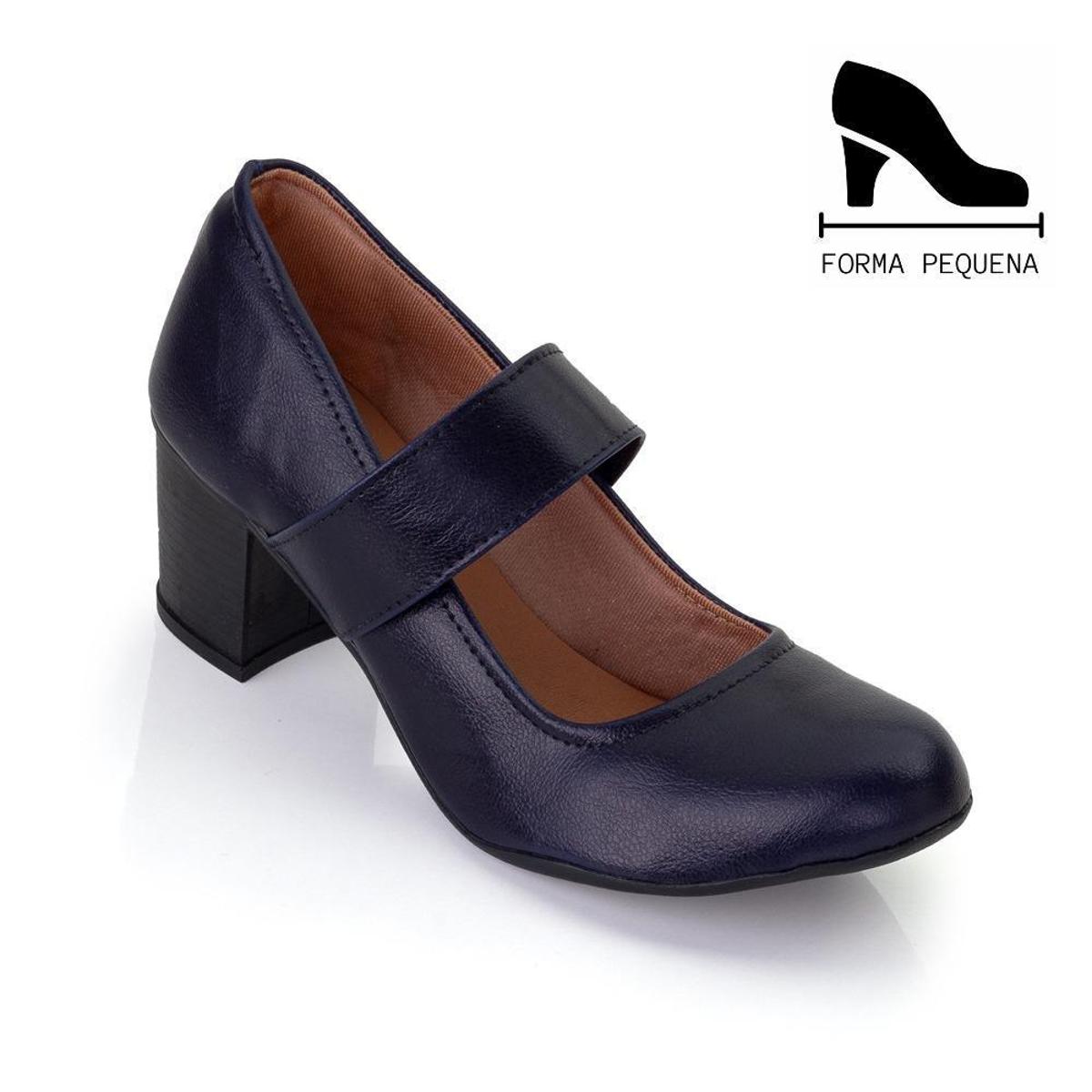 Sapato Social Feminino Scarpin PariShoes Confortável - Azul | Netshoes