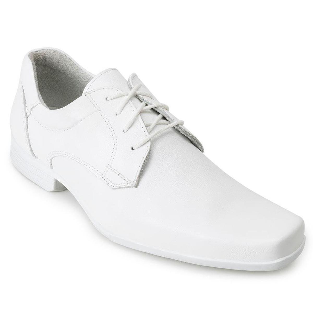 Sapato Social Gallipoli Masculino - Branco | Netshoes