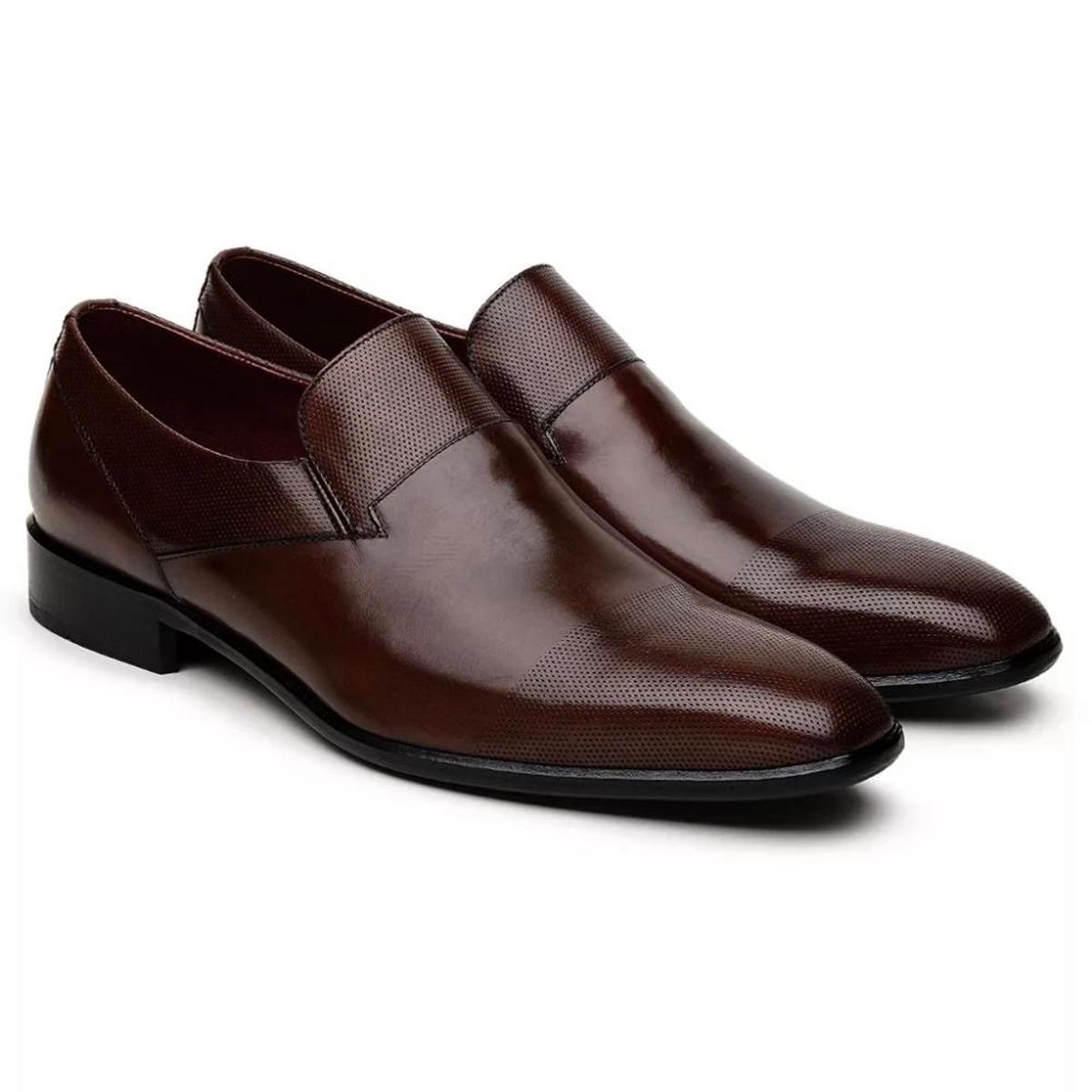 Sapato Social Jacometti Couro Clássico Masculino | Netshoes
