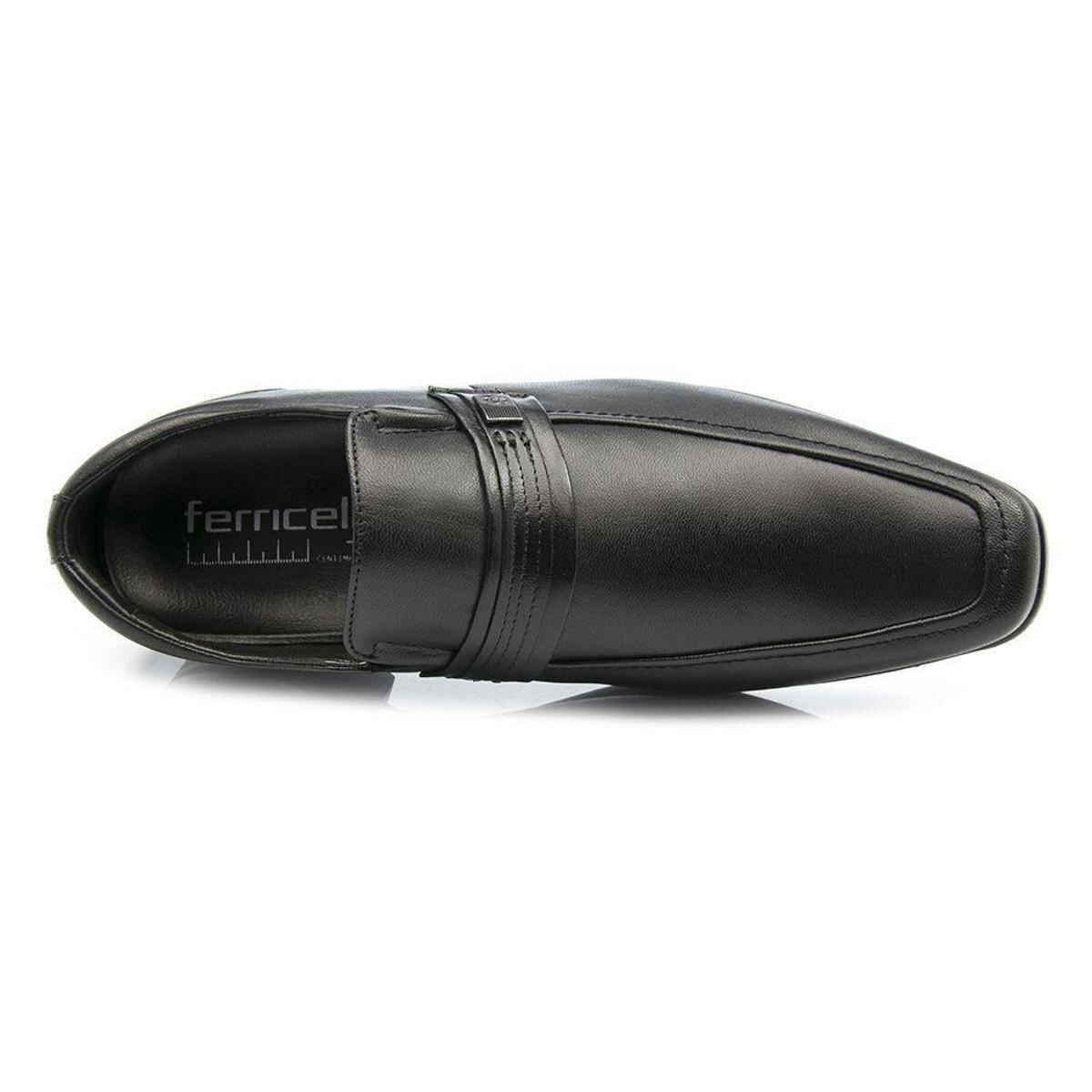 Sapato Social Masculino Ferricelli Cordoba CD56405 - Preto | Netshoes