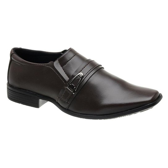 Sapato Social Pmt Em Couro Ecológico Masculino - Cafe é ruim? Sapato Social Pmt Em Couro Ecológico Masculino - Cafe é boa?