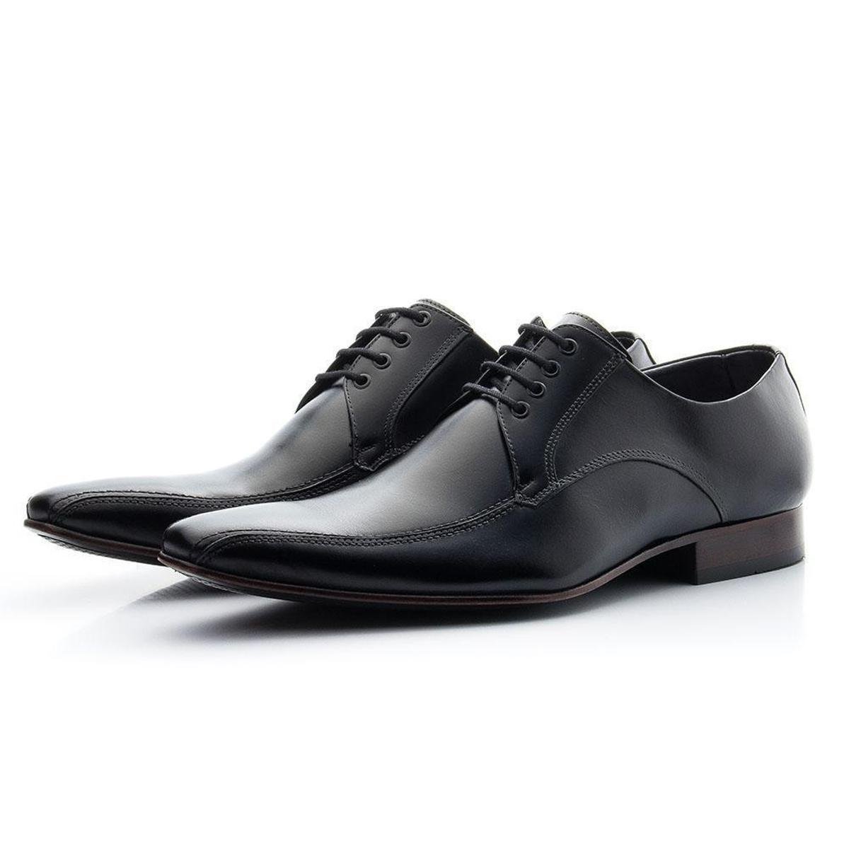 sapato social solado em couro