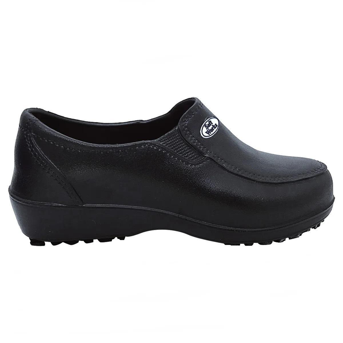 Sapato Feminino Confortável Branco Área Saúde Médico Usaflex Couro. Melhor  Preço!