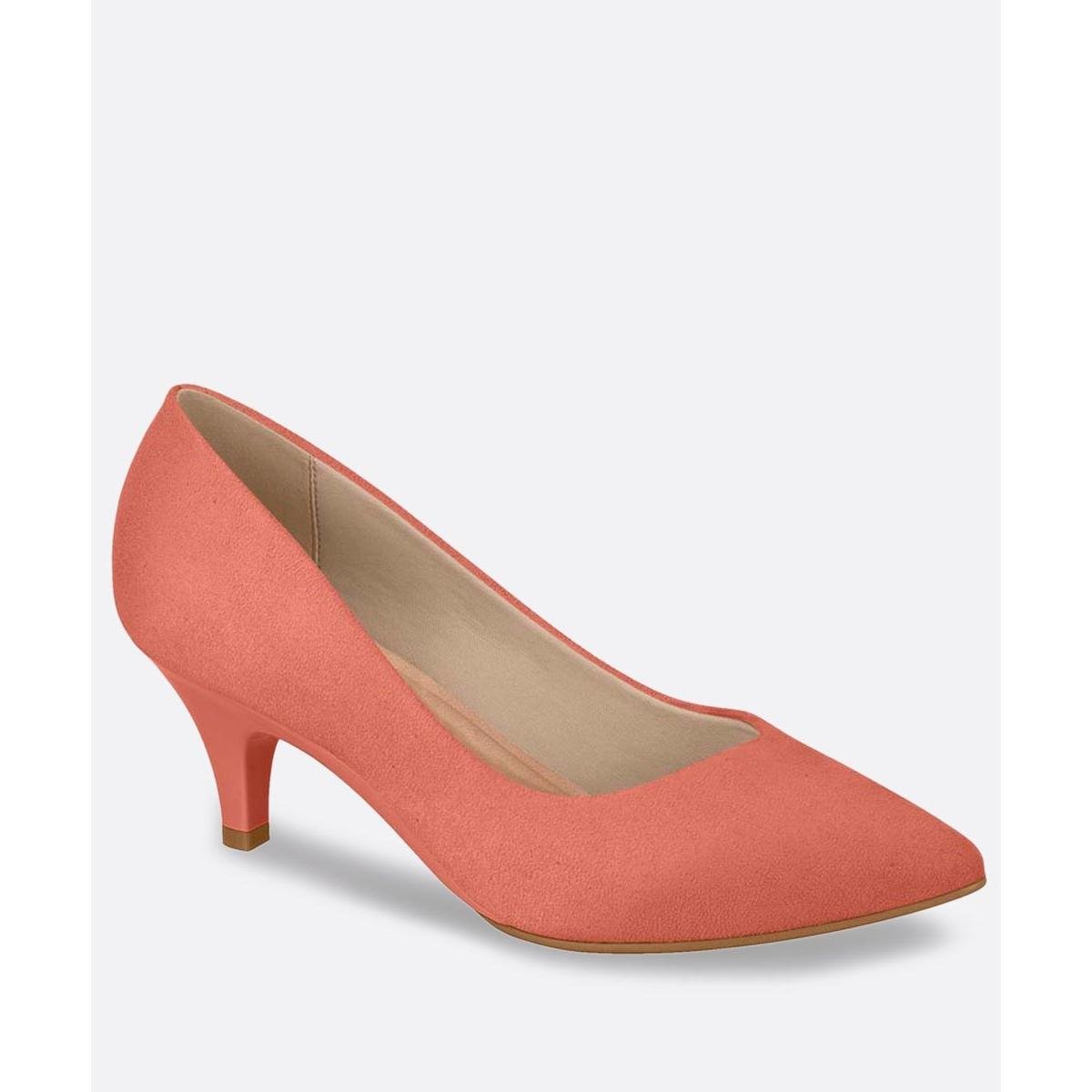 scarpin rosa beira rio