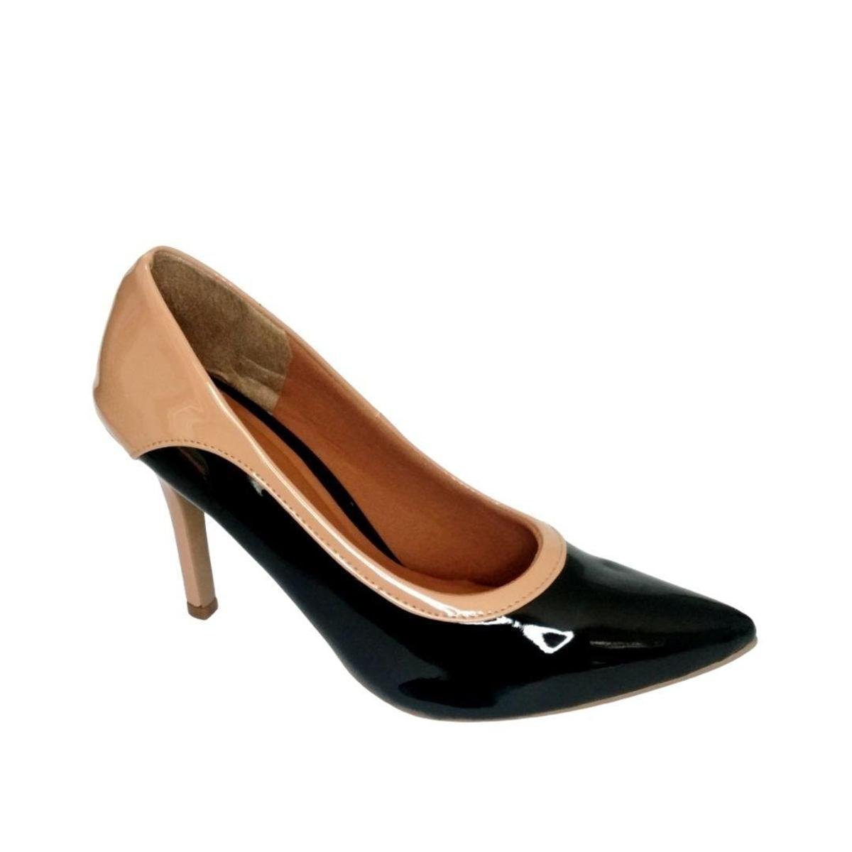 salto feminino preto