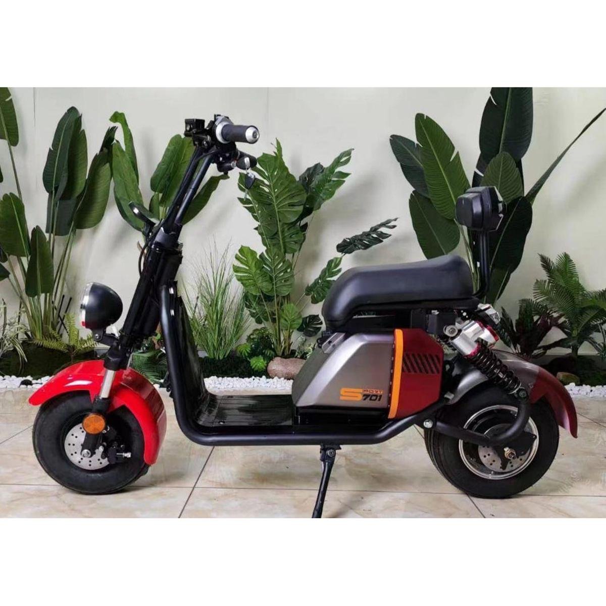 Scooter Mini 701 800w 48v 12AH - Vermelho | Netshoes
