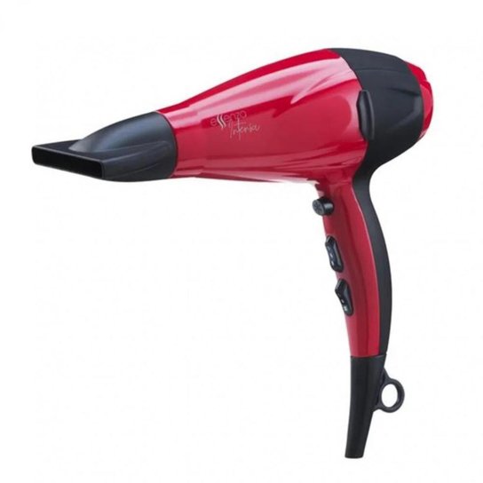 Secador De Cabelo Profissional com Gerador de Ions + Bag Essenza - Vermelho