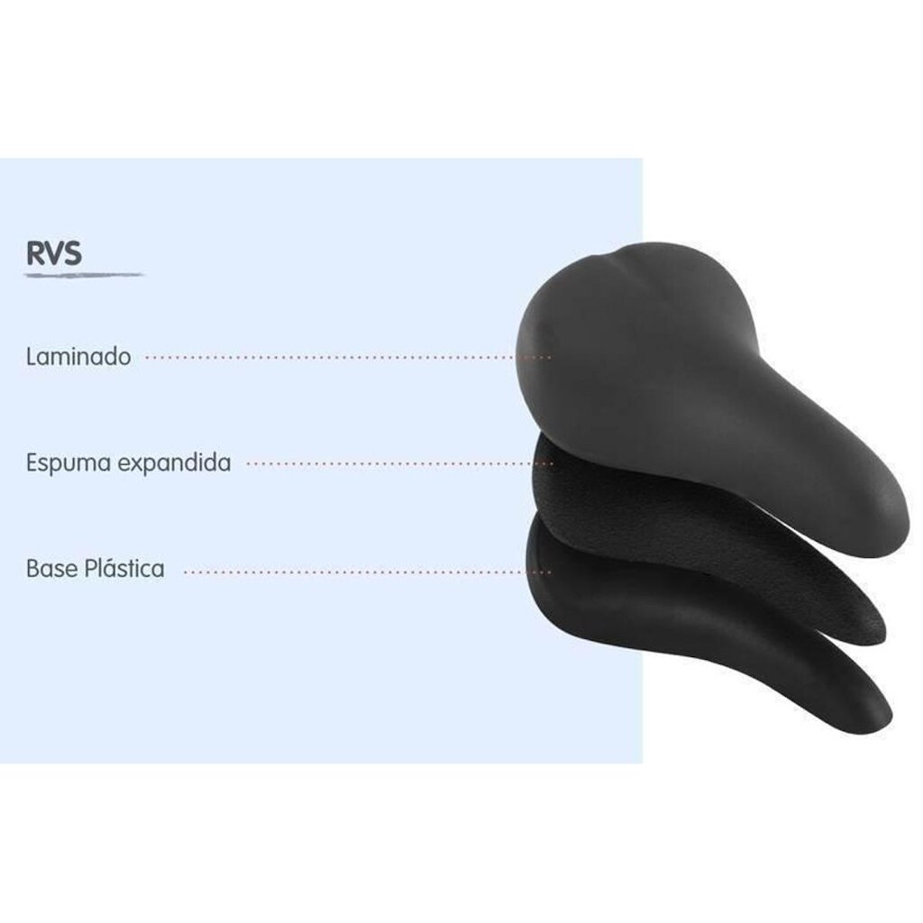 Selim Banco Bicicleta Premium MTB Com Carrinho Selle Royal