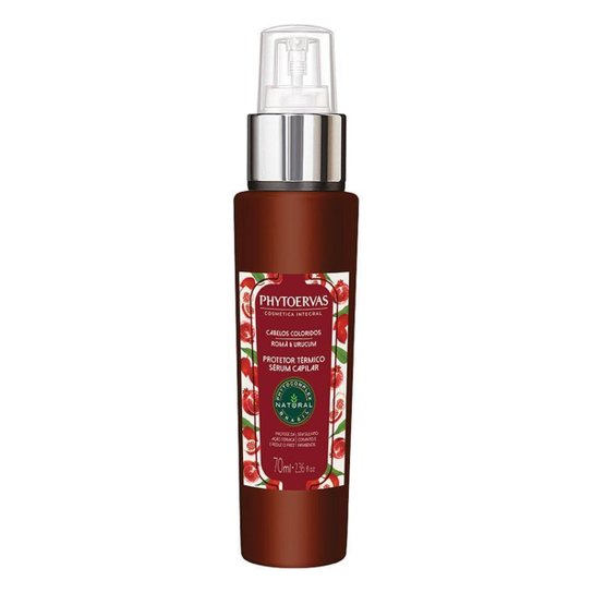 Sérum Capilar Phytoervas Protetor Térmico 70ml - Incolor