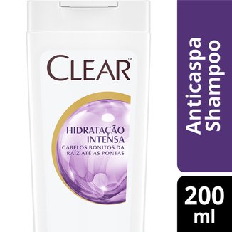 Shampoo Anticaspa Clear Women Hidratação Intensa 200ml