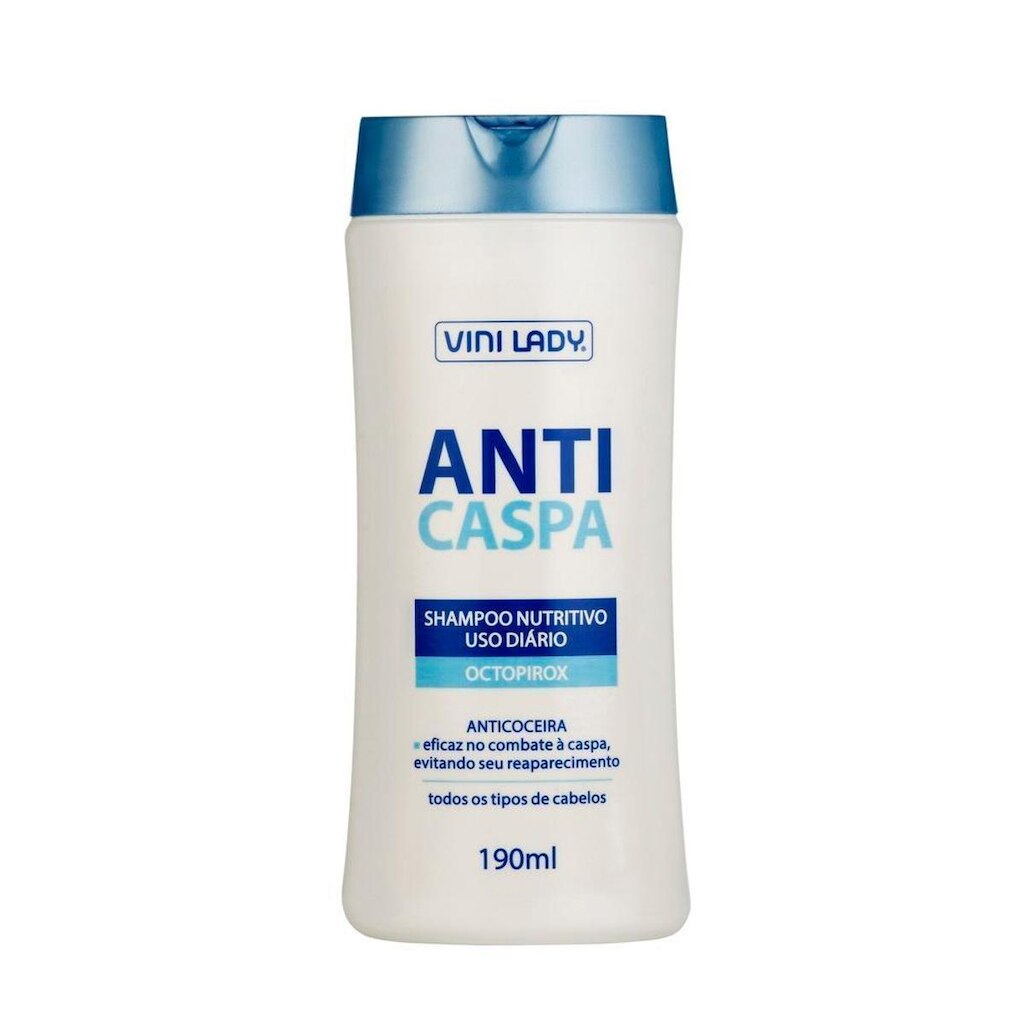 Shampoo Anticaspa Nutritivo 190ml Vini Lady
