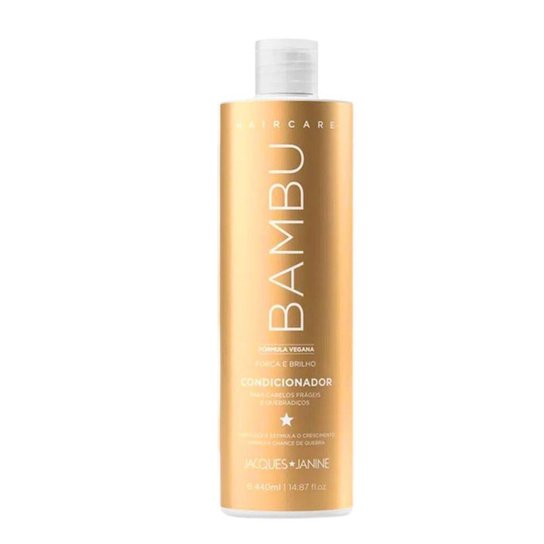 Shampoo e Condicionador Jacques Janine Hair Care Bambu 440ml