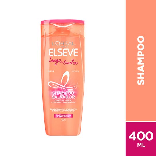 Shampoo Elseve Longo dos Sonhos L'Oréal Paris 400ml - Incolor é ruim? Shampoo Elseve Longo dos Sonhos L'Oréal Paris 400ml - Incolor é boa?