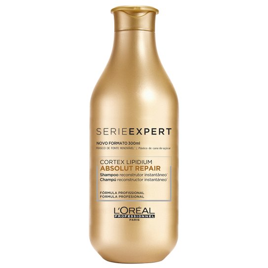 Shampoo L'Oréal Professionnel Absolut Repair Cortex Lipidium 300ml - Incolor Menor preço em Shampoo L'Oréal Professionnel Absolut Repair Cortex Lipidium 300ml - Incolor