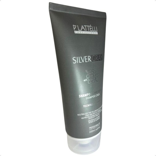 Shampoo Plattelli Silver Gray 200ml
