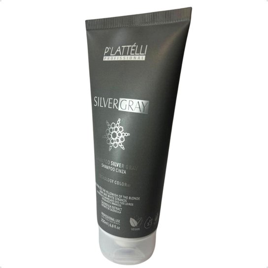 Shampoo Plattelli Silver Gray 200ml