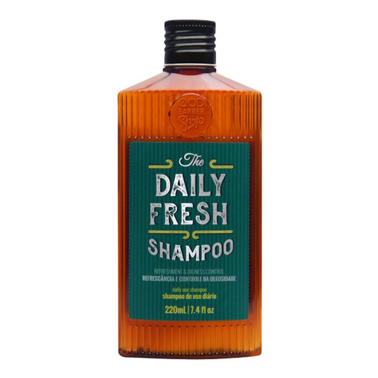 Shampoo QOD Barber Shop Daily 220ml - Incolor Menor preço em Shampoo QOD Barber Shop Daily 220ml - Incolor