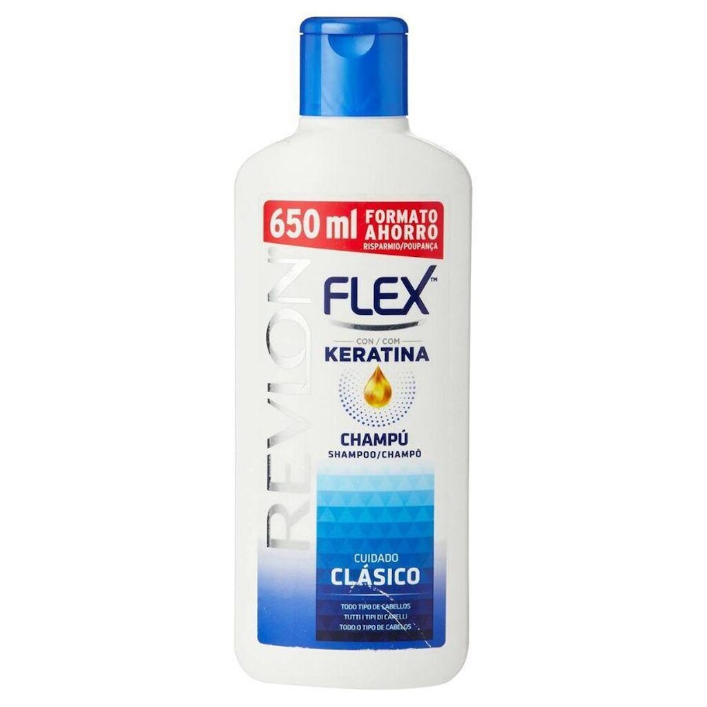 Shampoo Revlon Flex Keratina Cuidado Clássico