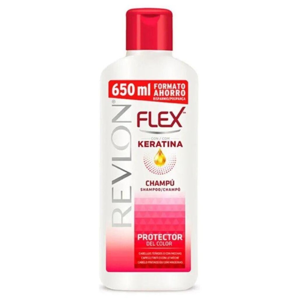 Shampoo Revlon Flex Keratina Proteção da Cor