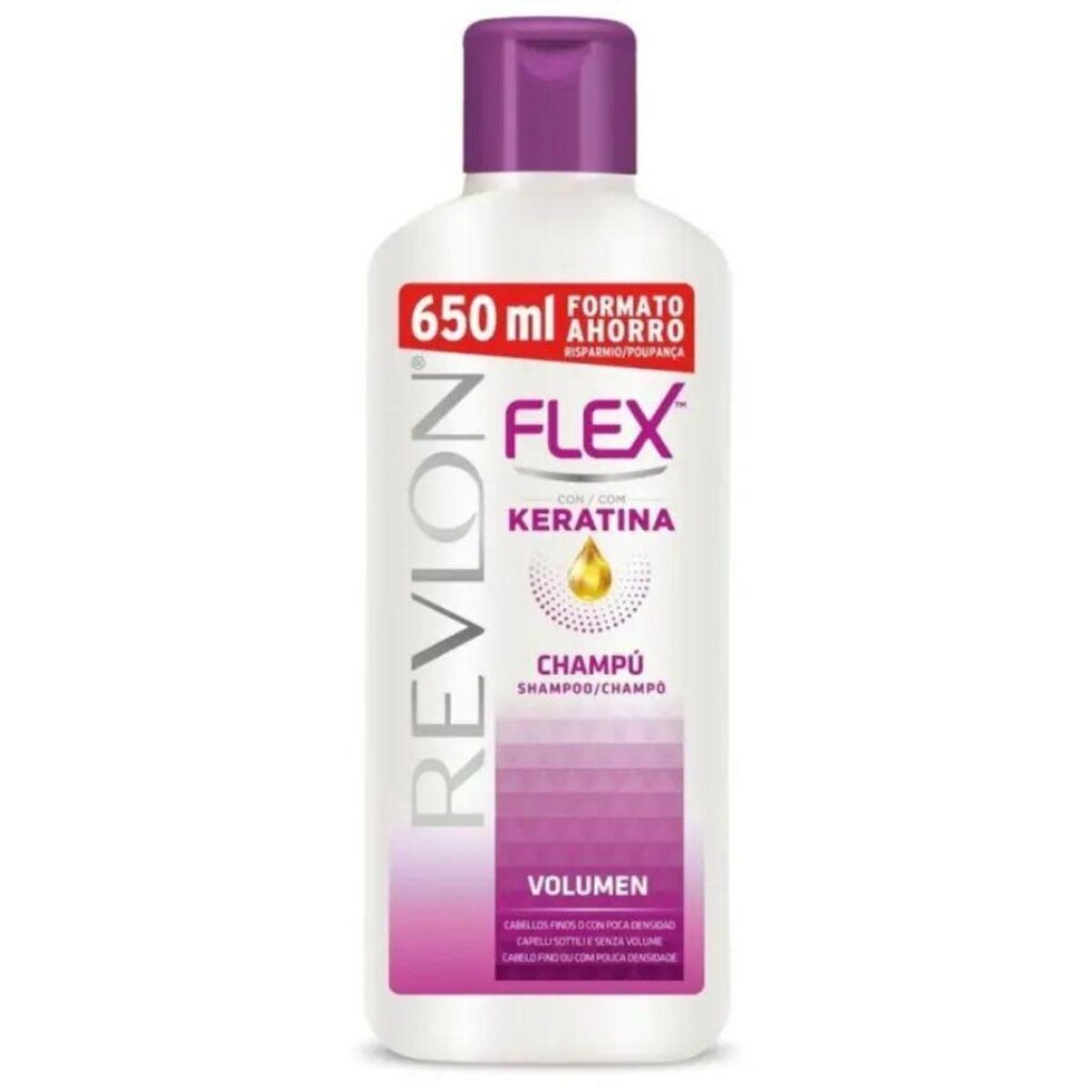Shampoo Revlon Flex Keratina Volume