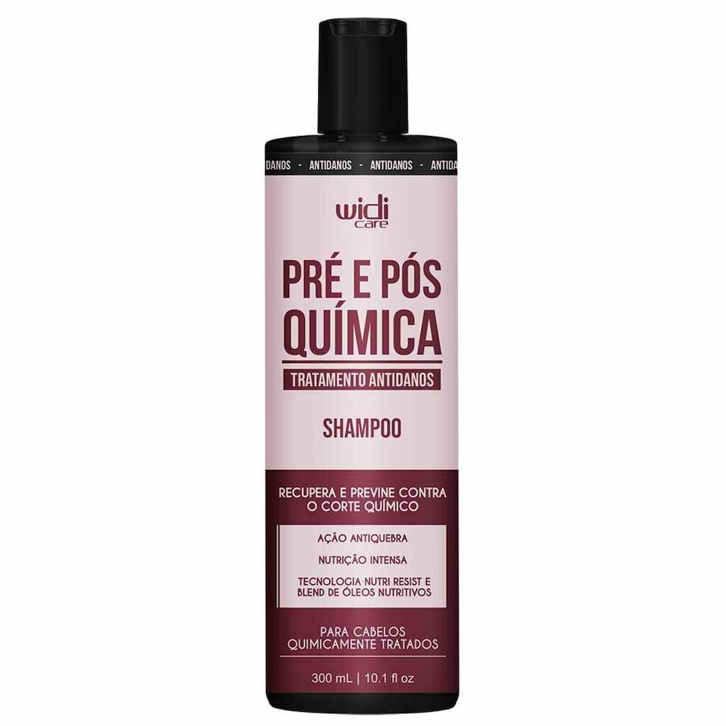 Shampoo Widi Care Pré e Pós Química 300ml