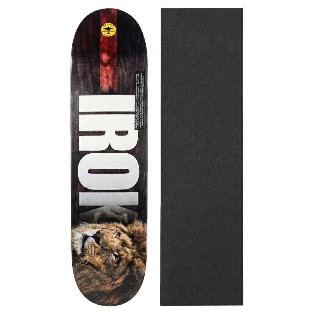 Shape Iron Marfim 8.0 Skate Lion Resistente Com Lixa