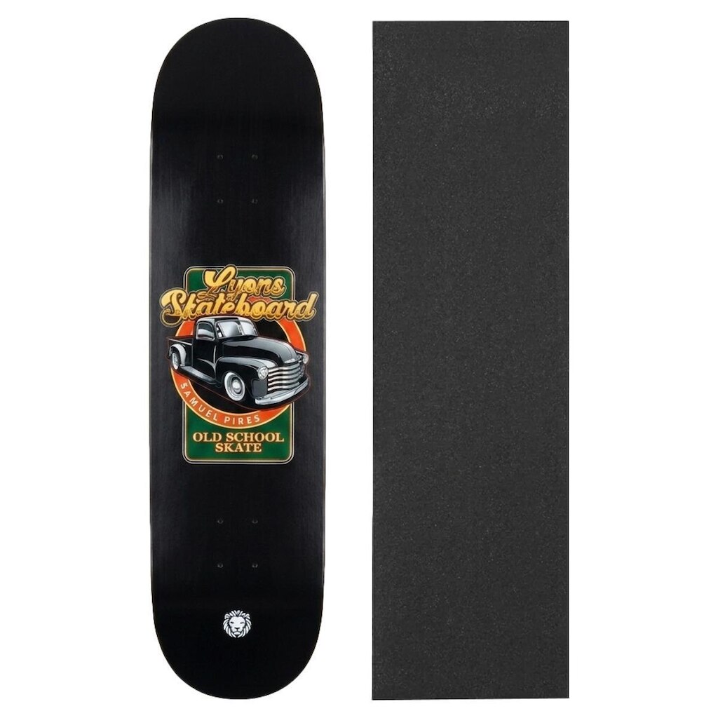 Shape Para Skate Lyons 8.0 Marfim Selecionado Original