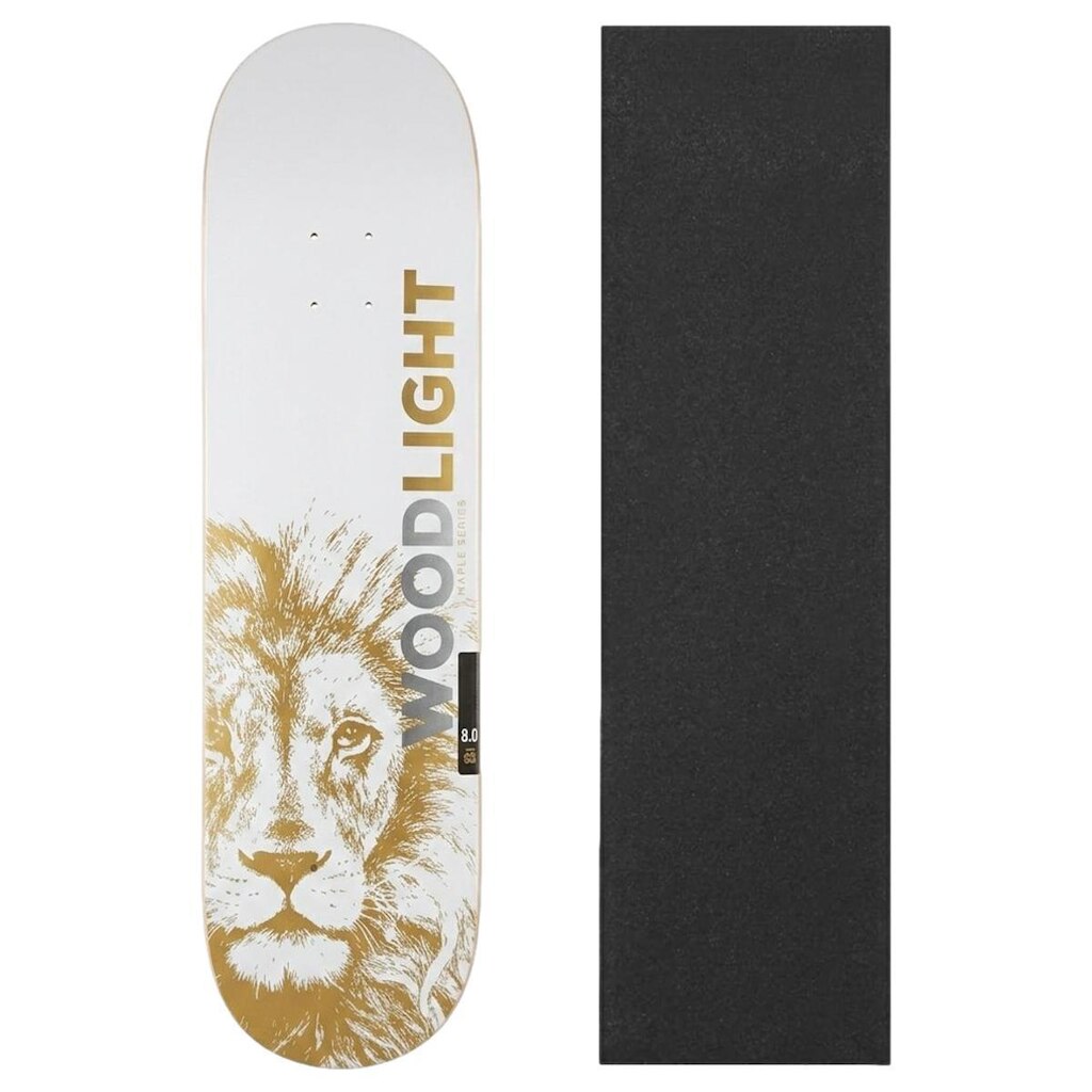 Shape Skate Maple 8.0 Wood Light Lion Com Lixa Inclusa
